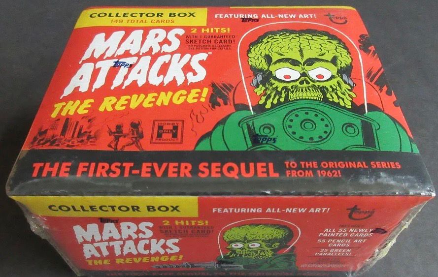 2017 Topps Mars Attacks The Revenge Collector Box