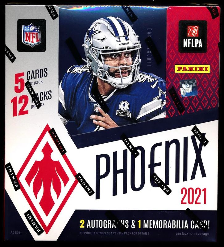 2021 Panini Phoenix Football Hobby Box


