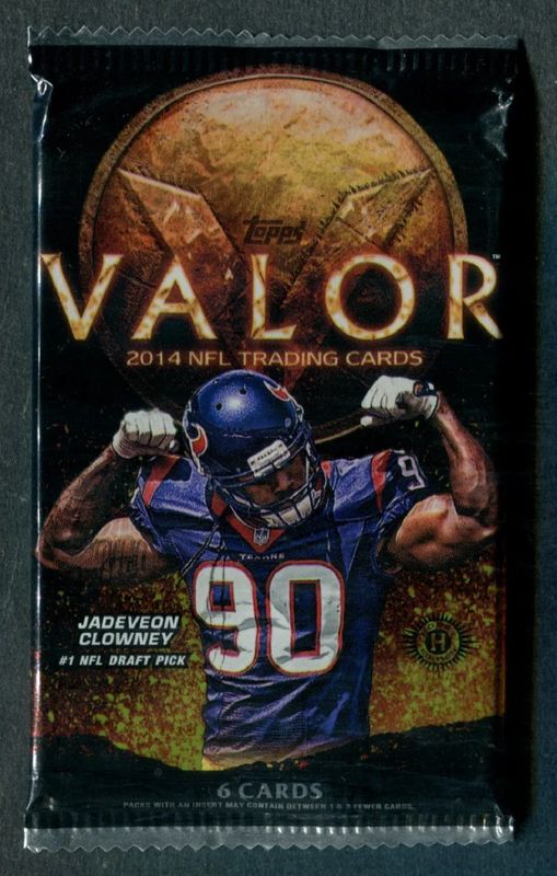 2014 Topps Football Valor Hobby Pack


