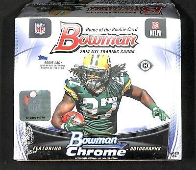 2014 Bowman Football Hobby Box

