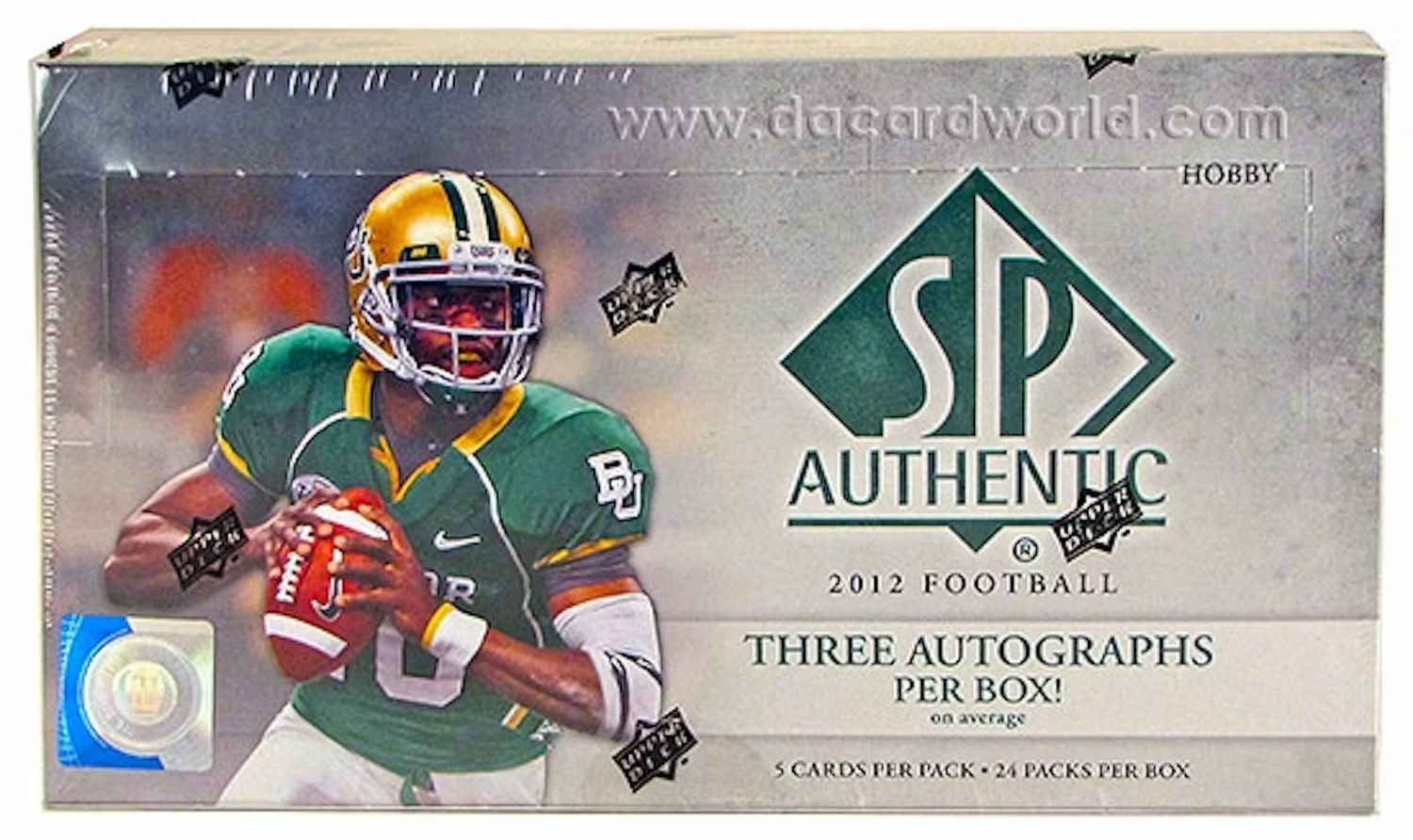 2012 Upper Deck SP Authentic Football Hobby Box

