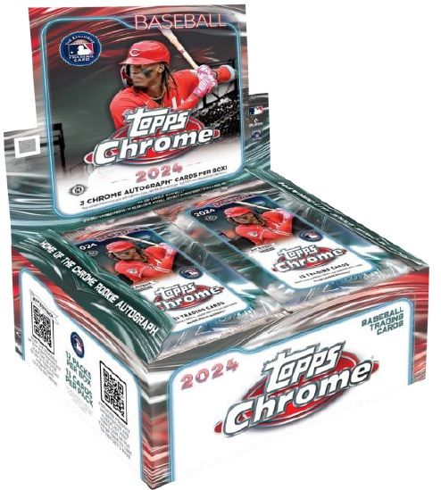 2024 Topps Chrome Baseball Jumbo Hobby Box

