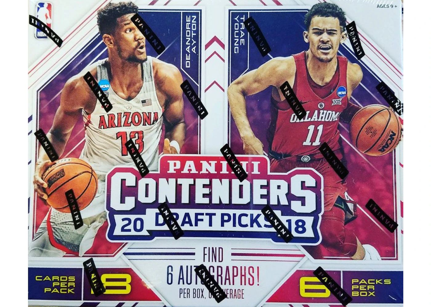 2018-19 Panini Contenders Draft Picks Basketball Hobby Box

