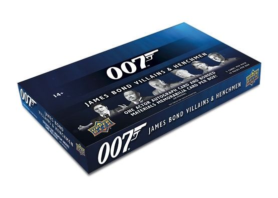 2020 Upper Deck James Bond Villains &amp; Henchmen Hobby Box

