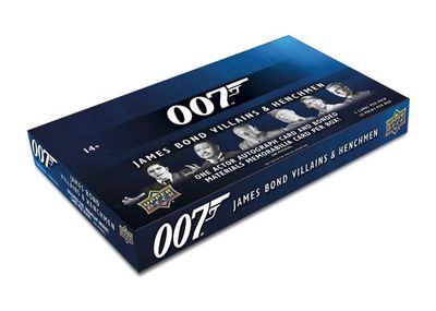 2020 Upper Deck James Bond Villains & Henchmen Hobby Box 2020 Upper Deck James Bond Villains & Henchmen Hobby Box