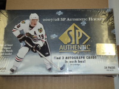 2007-08 SP Authentic Hockey Hobby Box