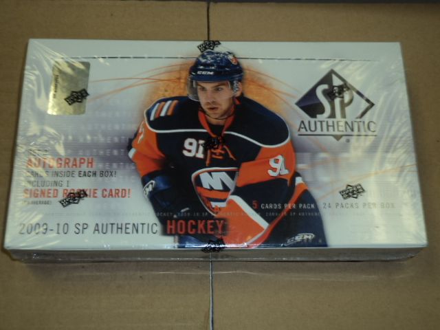 2009-10 SP Authentic Hockey Hobby Box