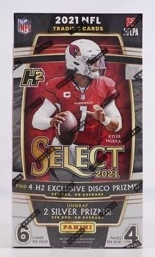 2021 Panini Select Hybrid H2 Football Hobby Box