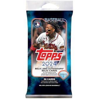 2024 Topps Series 1 Baseball Jumbo Hobby Pack


