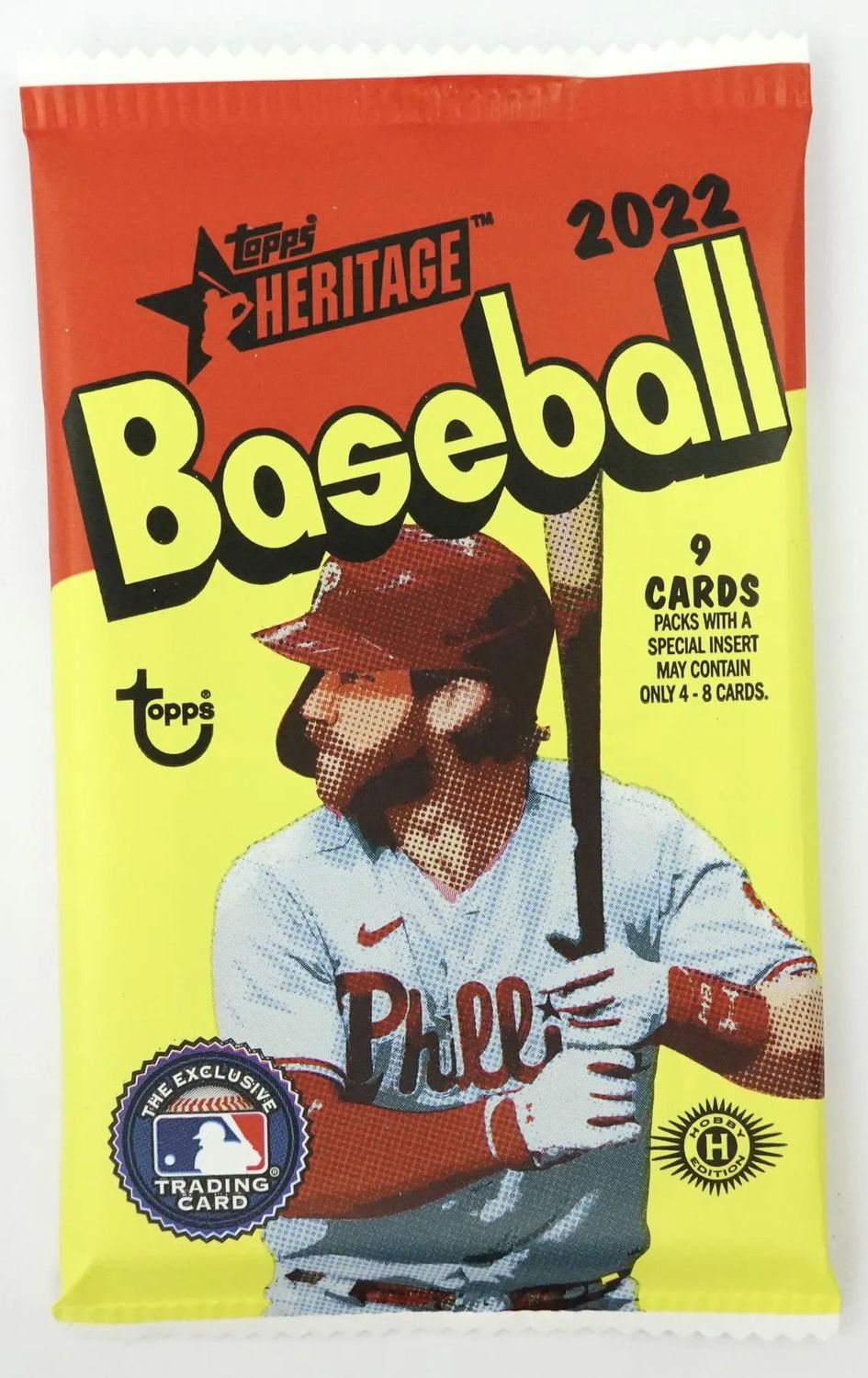 2022 Topps Heritage Baseball Hobby Pack


