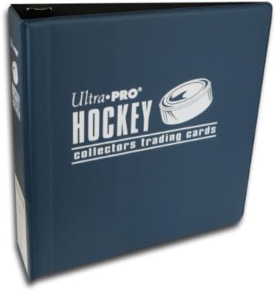 Ultra Pro Hockey Collectors Trading Cards Binder | Blue