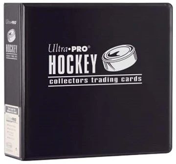 Ultra Pro Hockey Collectors Trading Cards Binder | Black