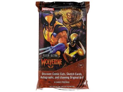 Marvel Fleer Ultra Wolverine Trading Cards Hobby Pack [Upper Deck 2023]

