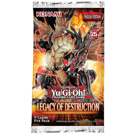 Yu-Gi-Oh! Legacy of Destruction Booster Pack

