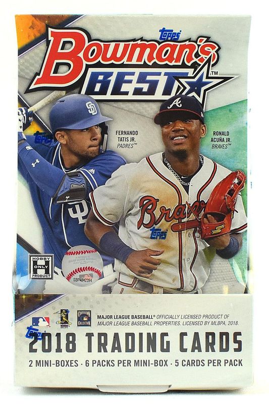 2018 Bowman’s Best Baseball Hobby Box

