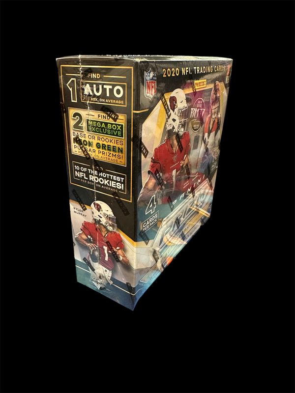 2020 Panini Prizm Football Mega Box (40 Cards) (Neon Green Pulsar Prizms)