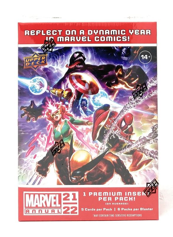 2021-22 Upper Deck Marvel Annual Trading Cards Blaster Box
