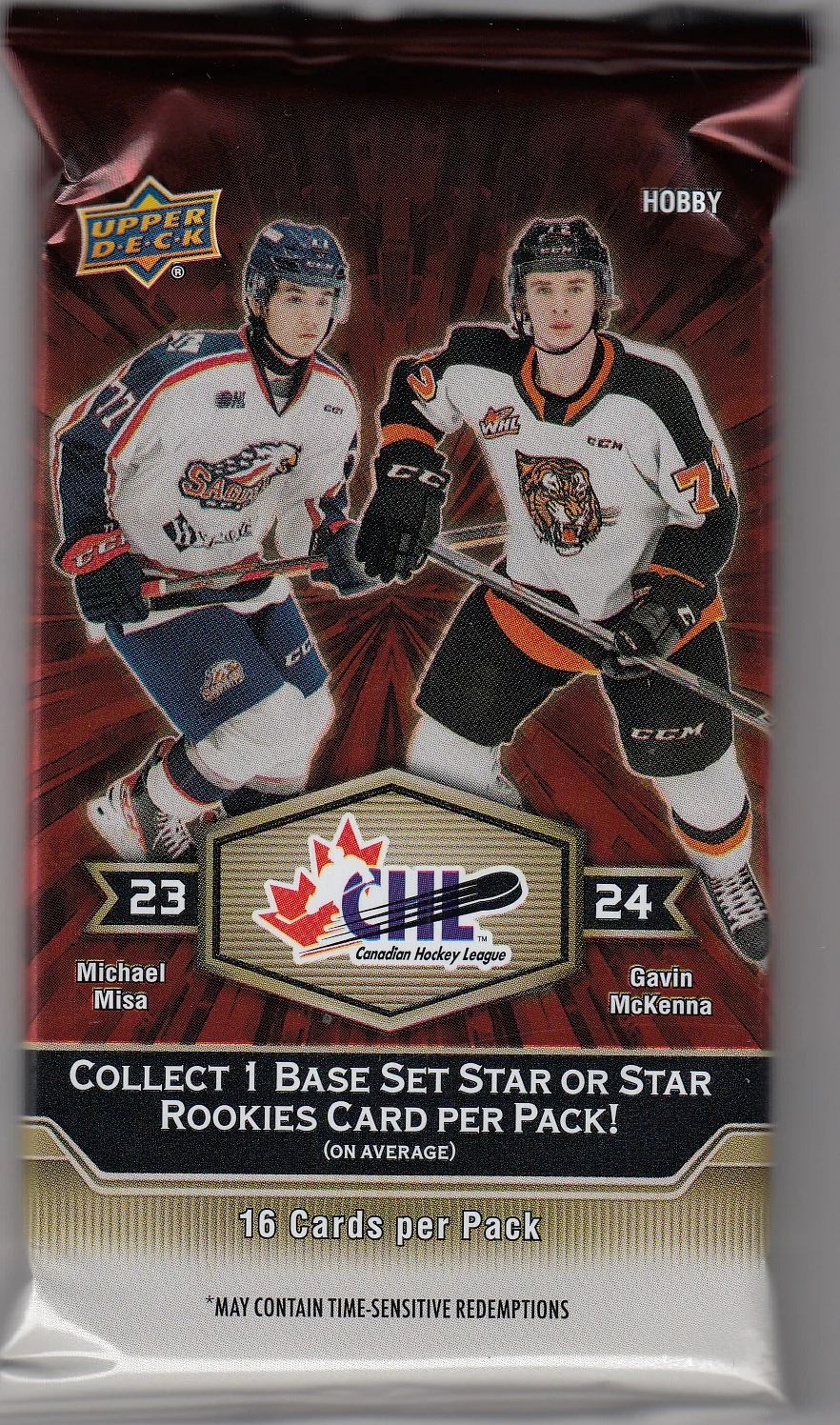 2023-24 Upper Deck CHL Hobby Pack