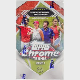 2024 Topps Chrome Tennis Hobby Box