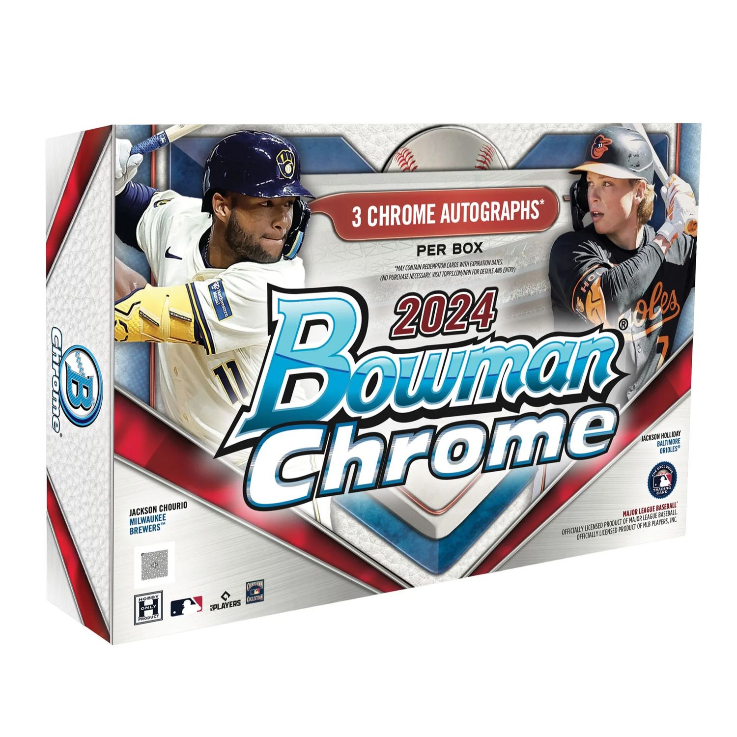 2024 Bowman Chrome Baseball HTA Choice Jumbo Hobby Box

