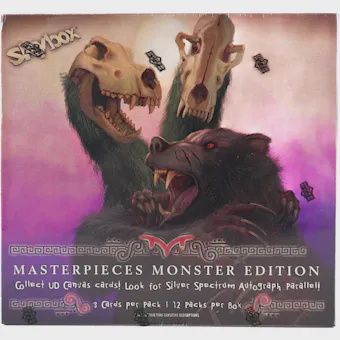 Skybox Masterpieces Monster Edition Hobby Box (Upper Deck 2024)