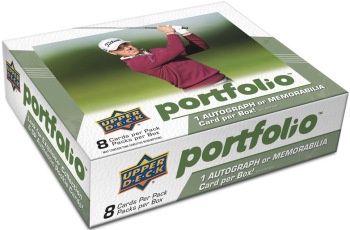 2024 Upper Deck Portfolio Golf Hobby Box