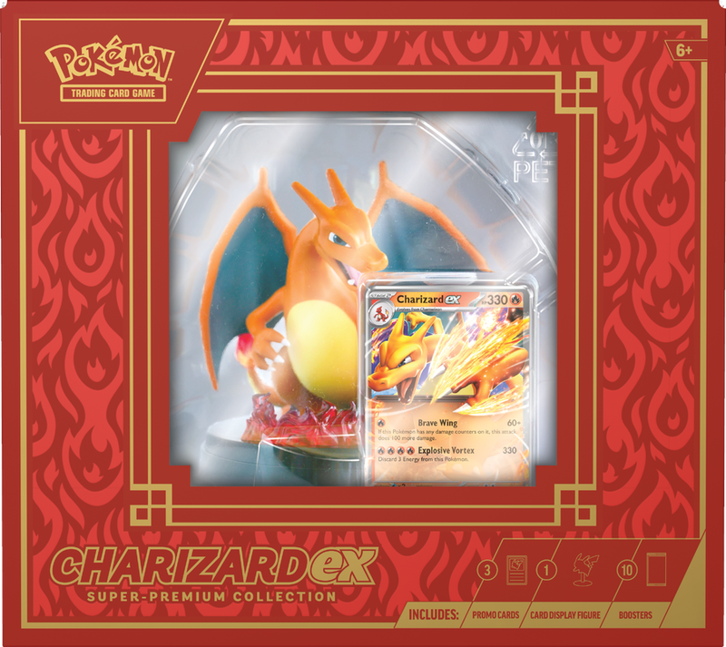 Pokemon [SV7] STELLAR CROWN | CHARIZARD EX SUPER-PREMIUM COLLECTION

