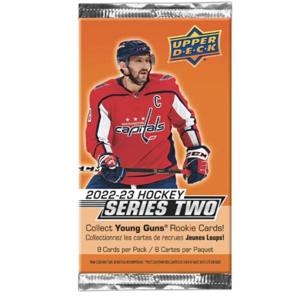 2022-23 Upper Deck Series 2 Retail Gravity Feed Pack