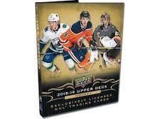 2018-19  Upper Deck Series One Hockey Starter Kit Binder