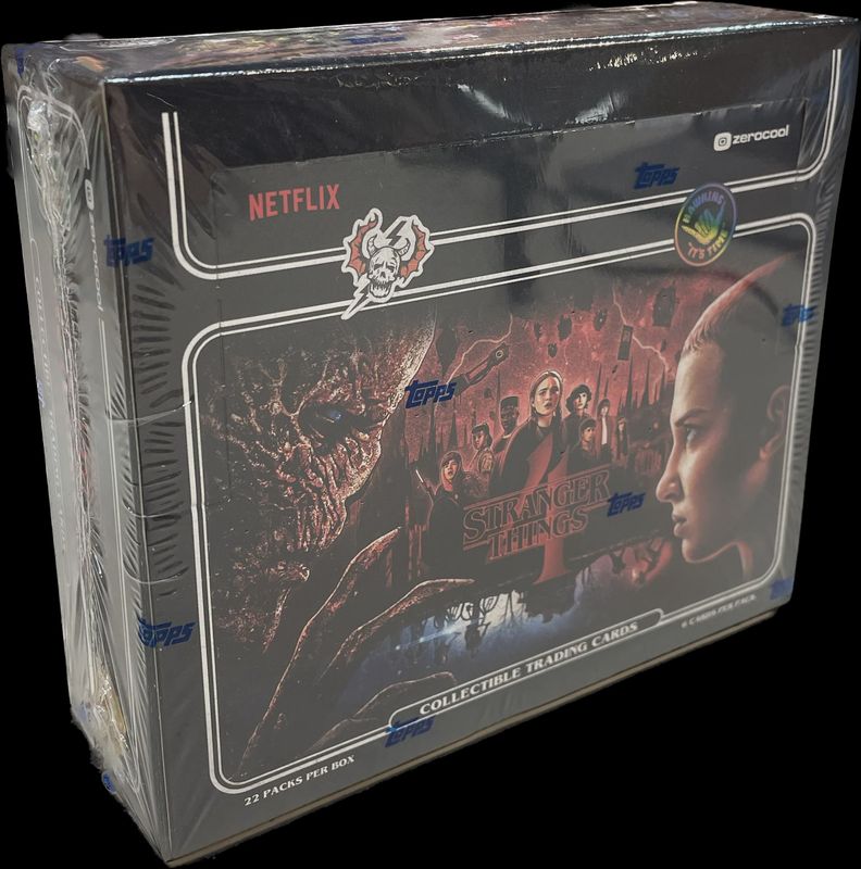 Topps Stranger Things Season 4 Trading Cards Hobby Box