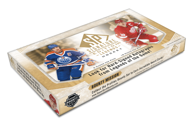 2020-21 Upper Deck SP Signature Edition Legends Hockey Hobby Box