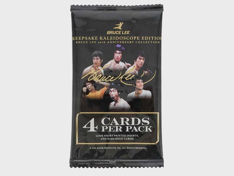 Bruce Lee Keepsake 50th Anniversary Kaleidoscope Edition Hobby Box [Super Break 2024]