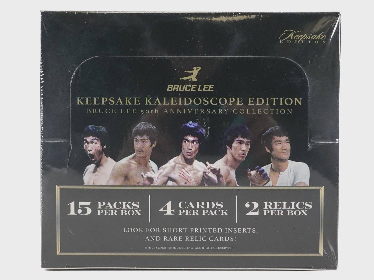 Bruce Lee Keepsake 50th Anniversary Kaleidoscope Edition Hobby Box [Super Break 2024]