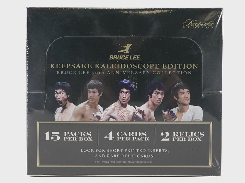 Bruce Lee Keepsake 50th Anniversary Kaleidoscope Edition Hobby Box [Super Break 2024]