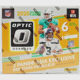 2020 Panini Donruss Optic Football Asia T-Mall Hobby Box