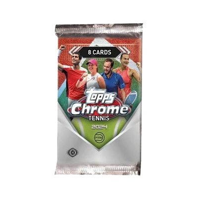 2024 Topps Chrome Tennis Hobby Pack