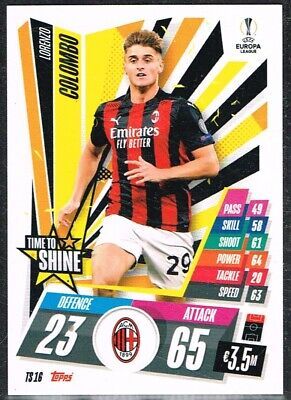 2020-21 Topps Match Attax Extra UEFA Champions &amp; Europa League Soccer Booster Pack