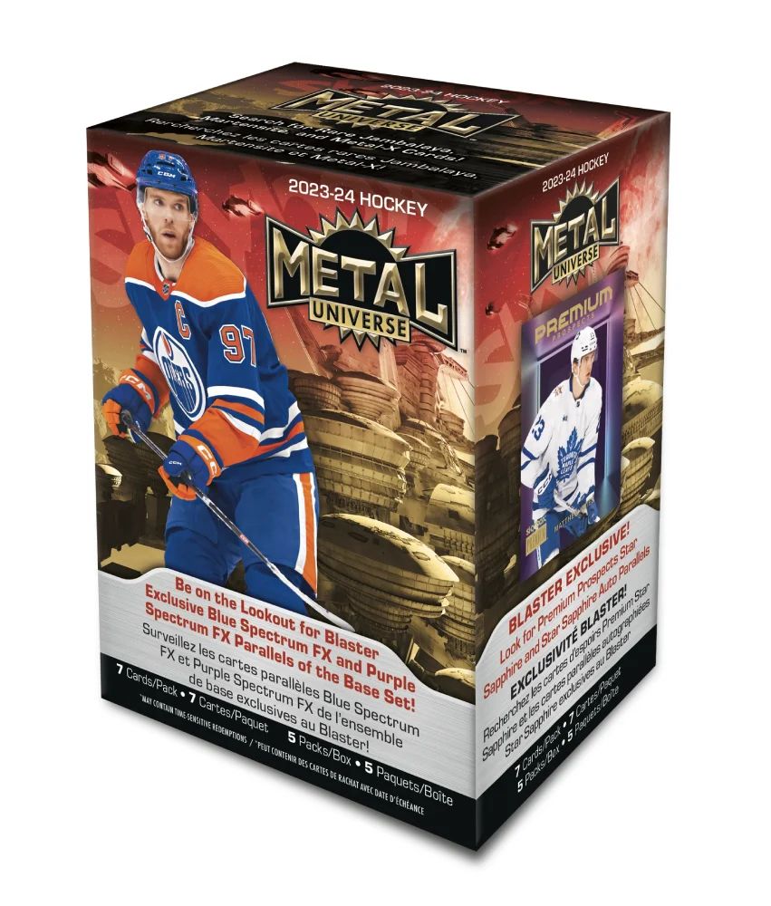 2023-24 Upper Deck Skybox Metal Universe Hockey Blaster Box

