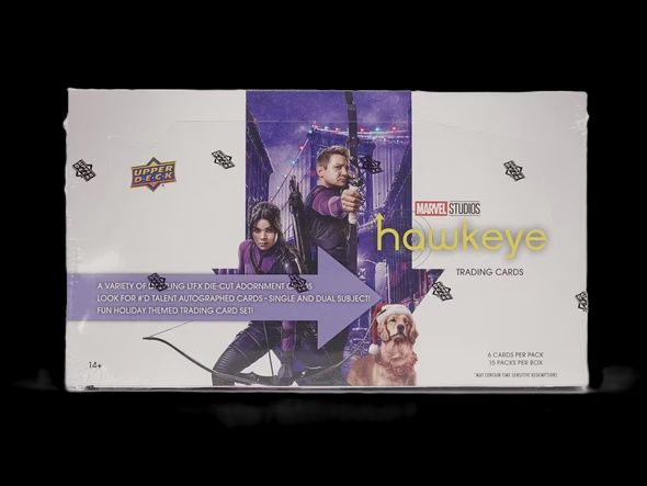 Upper Deck Marvel Studios Hawkeye Trading Cards Hobby Box