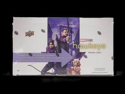 Upper Deck Marvel Studios Hawkeye Trading Cards Hobby Box