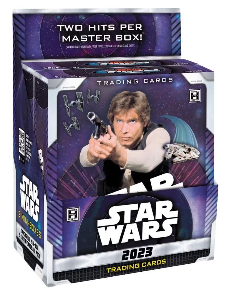 Star Wars Topps Finest Trading Cards Hobby Box 2023