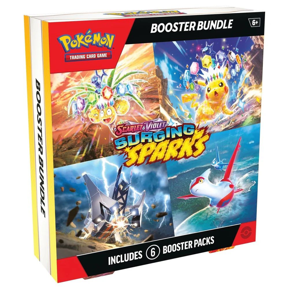 Pokemon Scarlet and Violet [SV8] SURGING SPARKS BOOSTER BUNDLE

