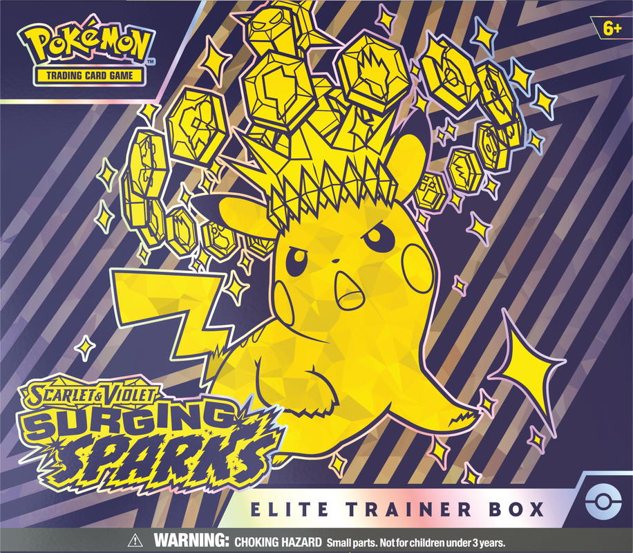 Pokemon Scarlet and Violet [SV8] SURGING SPARKS ELITE TRAINER BOX

