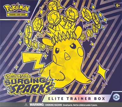 Pokemon Scarlet and Violet [SV8] SURGING SPARKS ELITE TRAINER BOX

