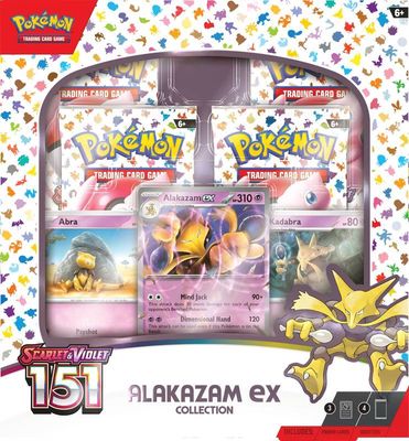 Pokemon Scarlet and Violet [SV3.5] 151 Alakazam EX Collection