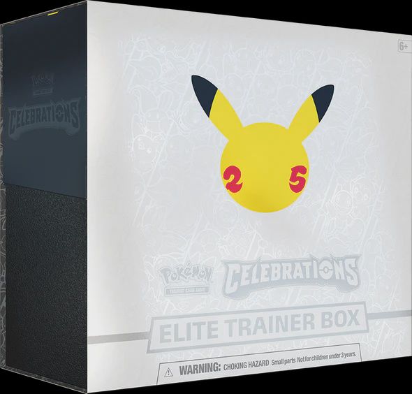 Pokemon Celebrations ELITE TRAINER BOX