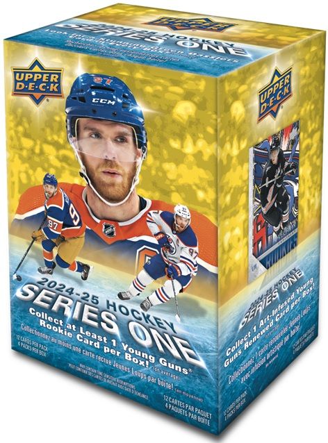 2024-25 Upper Deck Series 1 Hockey Blaster Box

