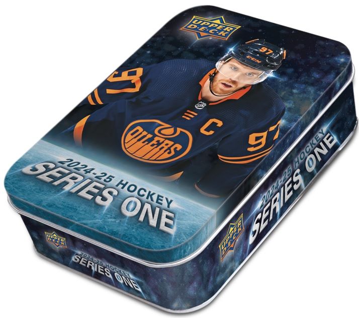 2024-25 Upper Deck Series 1 Hockey Retail Tin