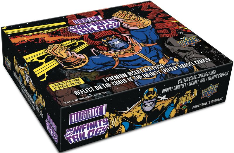2024 Upper Deck Marvel Allegiance: The Infinity of Trilogy HOBBY BOX

