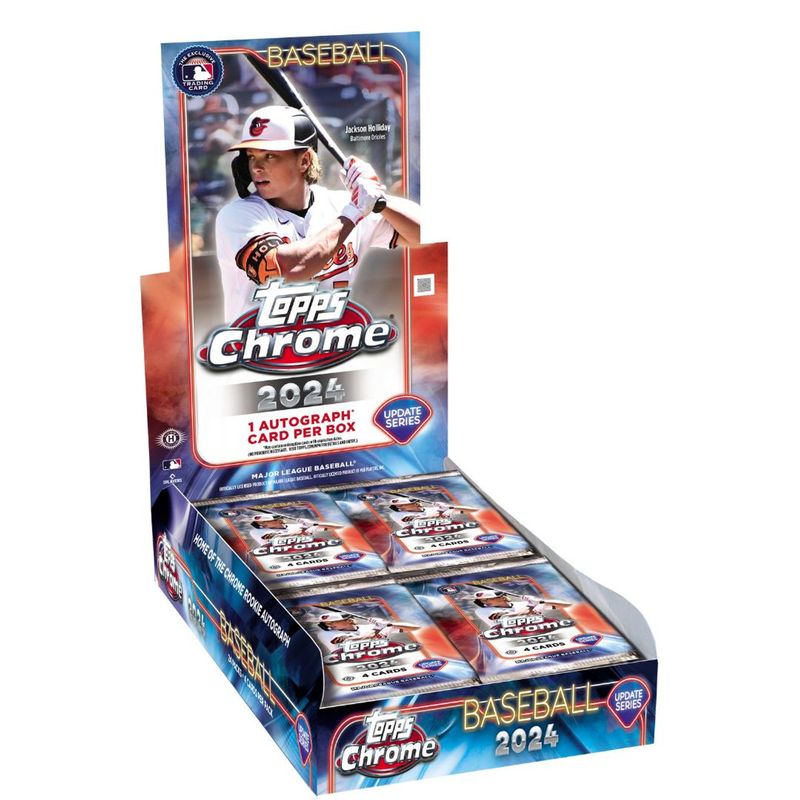 2024 Topps Chrome Update Series Baseball Hobby Box
